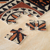 Hawaiianischer Tapa: Tribaler Patchwork Puzzle (Seite)