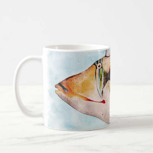 Hawaiianischer Triggerfisch Kaffeetasse (Links)