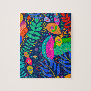Hawaiianischer tropischer Dschungel Puzzle
