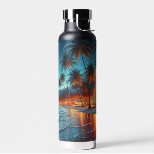 Hawaiianischer/Tropischer Weihnachten Trinkflasche