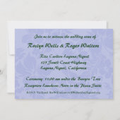 Hawaiianischer Vogel des Paradieses Einladungen (Rückseite)