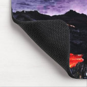 Hawaiianischer Vulkan Mousepad (Ecke)