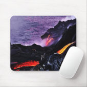 Hawaiianischer Vulkan Mousepad (Mit Mouse)