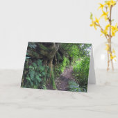 Hawaiianischer Wanderweg Karte (Gelbe Blume)