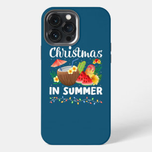 Hawaiianischer Xmas Sommerurlaub Eis am Stiel Weih iPhone 13 Pro Max Hülle