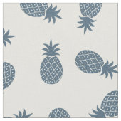 Hawaiianisches Ananas Muster tropisches Design Stoff (Nahaufnahme)