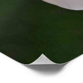 Hawaiianisches Blumenposter Poster (Ecke)
