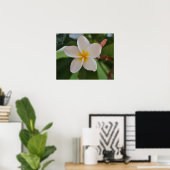 Hawaiianisches Blumenposter Poster (Heimbüro)