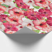 Hawaiianisches Blumenwrapping Paper Geschenkpapier (Ecke)