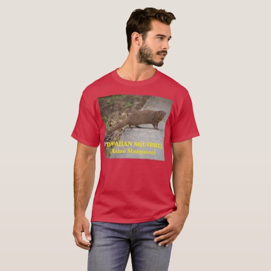 Hawaiianisches Eichhörnchen (asiatische Mongolei) T-Shirt (Vorne ganz)