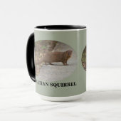 Hawaiianisches Eichhörnchen (Asiatische Mongolei) Tasse (Vorderseite Links)