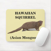 Hawaiianisches Eichhörnchen (Asiatische Mongolenfi Mousepad (Mit Mouse)