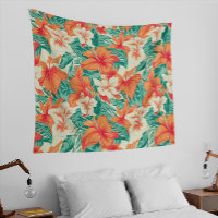 Hawaiianisches Flair, farbenfrohe tropische Blume