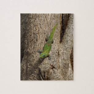 Hawaiianisches Gecko-tropisches Rätsel Puzzle