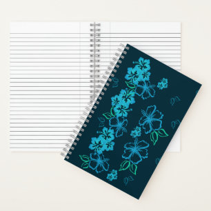 Hawaiianisches Hibiskus-Notebook Notizblock
