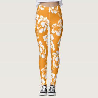 Hawaiianisches Muster Leggings