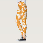 Hawaiianisches Muster Leggings (Links)