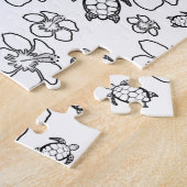 Hawaiianisches Muster-Puzzle für Erwachsene Puzzle (Seite)