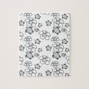 Hawaiianisches Muster-Puzzle für Erwachsene Puzzle