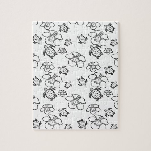 Hawaiianisches Muster-Puzzle für Erwachsene Puzzle (Vertikal)