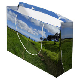 Hawaiianisches Naturlandschaftsfoto  Große Geschenktüte