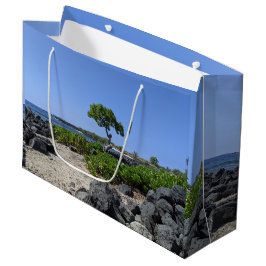 Hawaiianisches Naturlandschaftsfoto  Große Geschenktüte