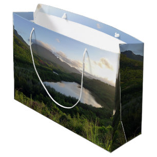Hawaiianisches Naturlandschaftsfoto  Große Geschenktüte