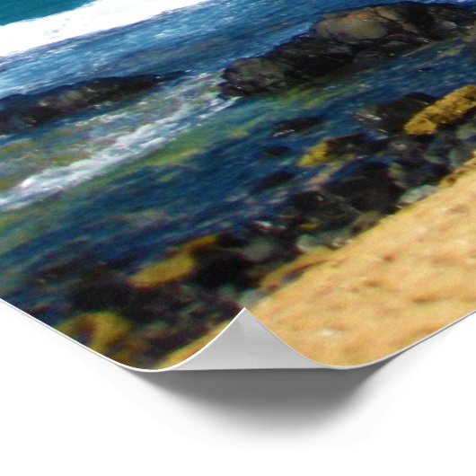 Hawaiianisches Paradies Poster (Ecke)