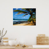 Hawaiianisches Paradies Poster (Küche)
