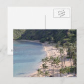 Hawaiianisches Paradies Postkarte (Vorne/Hinten)
