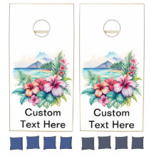 Hawaiianisches Party Maisknochenboards und -stämme