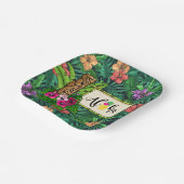 Hawaiianisches Party Pappteller (Gewinkelt)