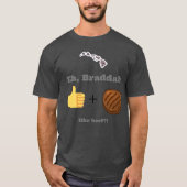 hawaiianisches pidgin "Like beef"-Design T-Shirt (Vorderseite)