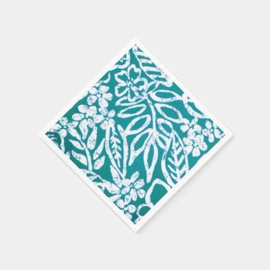 Hawaiianisches Printpapier Napkins Serviette (Ecke)