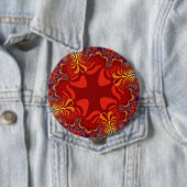 Hawaiianisches Rotkreuz Button (Beispiel)