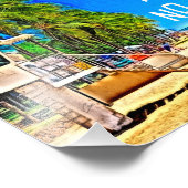 Hawaiianisches Sprichwort Mahalo E Ke Akua No Keia Fotodruck (Ecke)