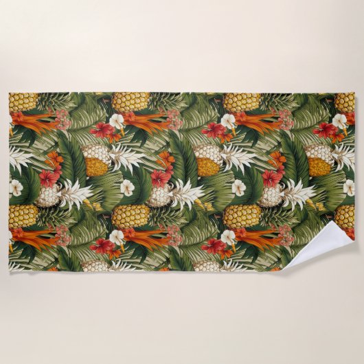 Hawaiianisches Strandtuch (Vorderseite)