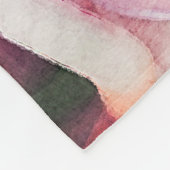 Hawaiianisches Tropenflocken Fleecedecke (Ecke)