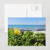 Hawaiianstrand Postkarte (Vorne/Hinten)