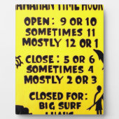 Hawaiianzeit Fotoplatte (Vorderseite)