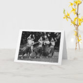 HawaiiHula Dancers FotografHawaii Karte (Gelbe Blume)