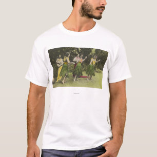 HawaiiHula Tänzer in ColorHawaii T-Shirt