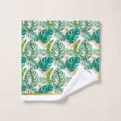 HAWAIIK TROPICAL BADEZIMMER TOWEL SET (Waschlappen)