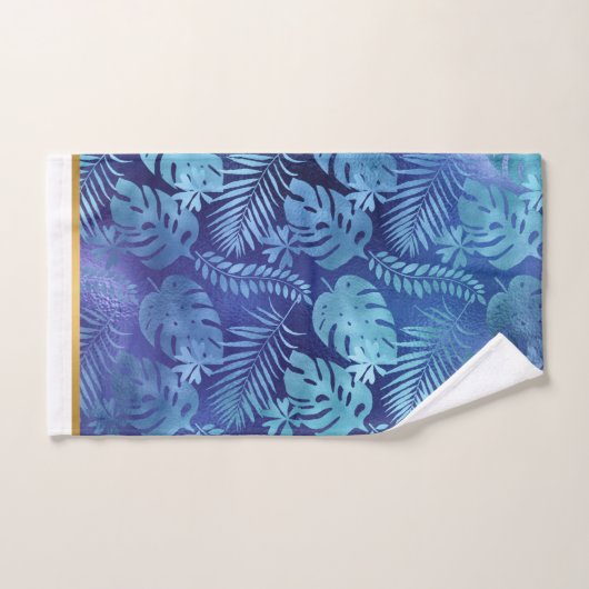 HAWAIIK TROPICAL BLUE BADEZIMMER TOWEL SET (Handtuch)