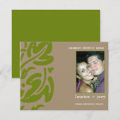 Hawaiin - Save the Date - Green (Vorne/Hinten)