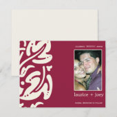 Hawaiin - Save the Date Postkarte (Vorne/Hinten)