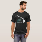 Hawaiinseln und -schildkröte T-Shirt (Vorne ganz)