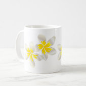 Hawaiiplumeria-Blumen Kaffeetasse (Vorderseite Links)
