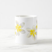 Hawaiiplumeria-Blumen Kaffeetasse (Mittel)