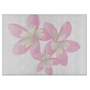 Hawaiiplumeria-Blumen Schneidebrett